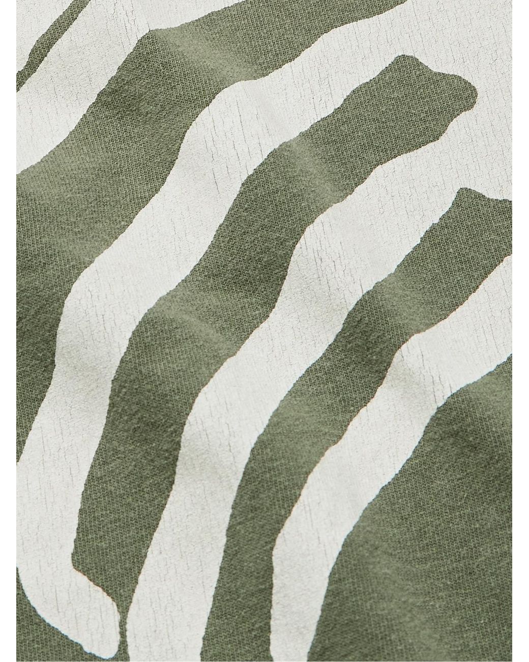 Kapital Black Distressed Printed Two-Tone Cotton-Jersey T-Shirt for men