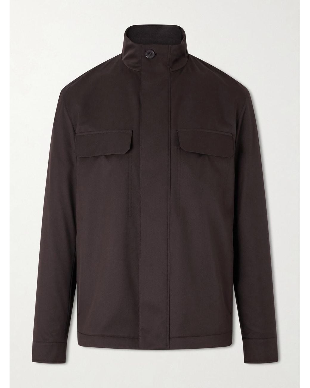 Zegna Black Shell Jacket for men