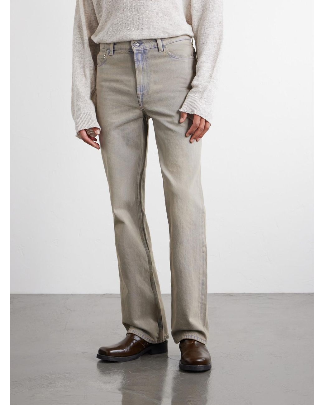 Our Legacy Gray 70S Cut Flared Jeans for men