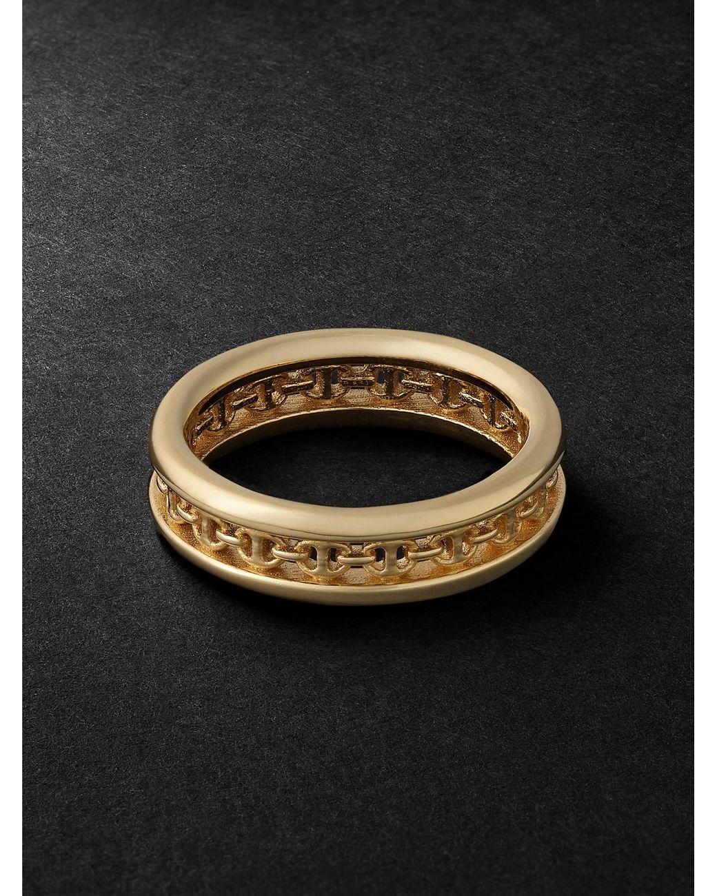 Hoorsenbuhs Black Chassis Ii 18-Karat Ring for men