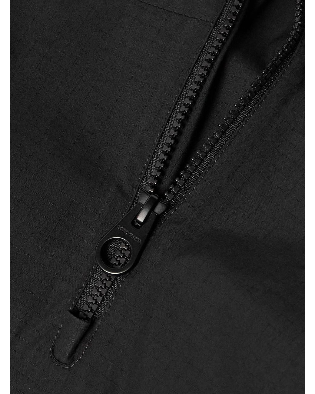 Loro Piana Black Nuptse Clima System Hooded Ski Jacket for men