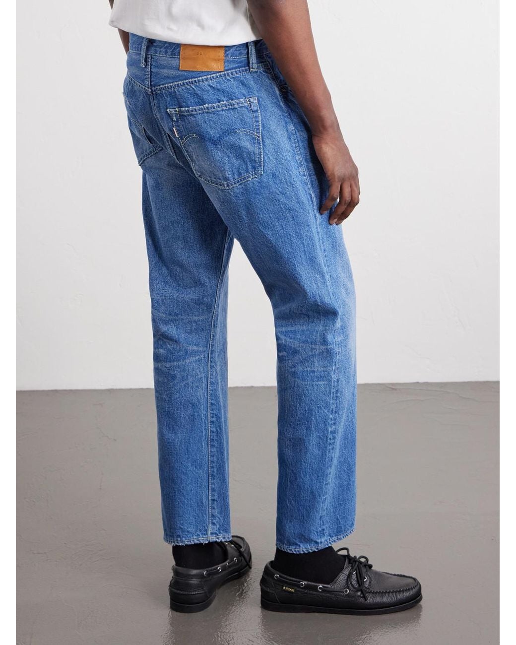 Remi Relief Blue Straight-Leg Jeans for men