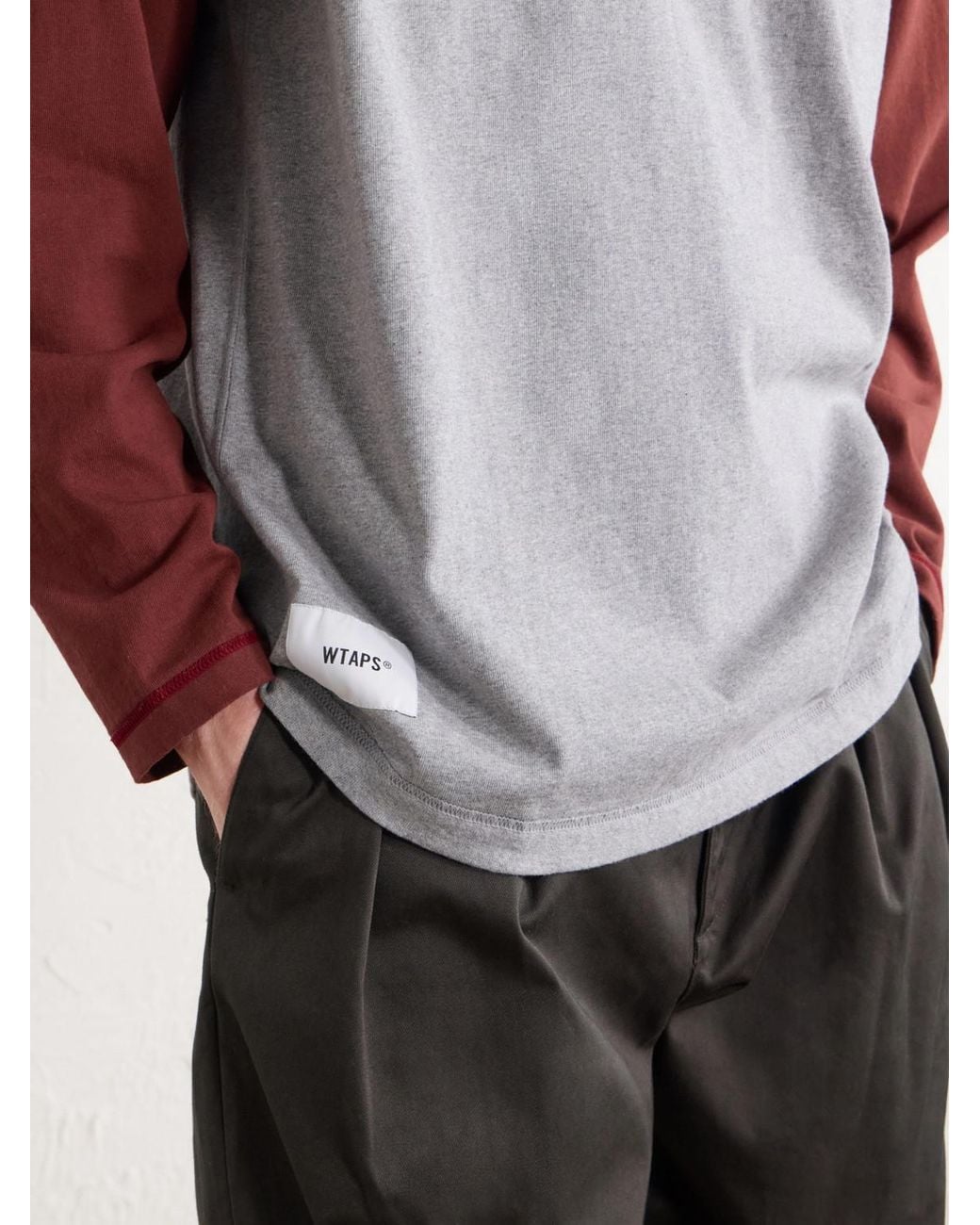 (w)taps Ian Logo-Embroidered Cotton-Jersey T-Shirt for men