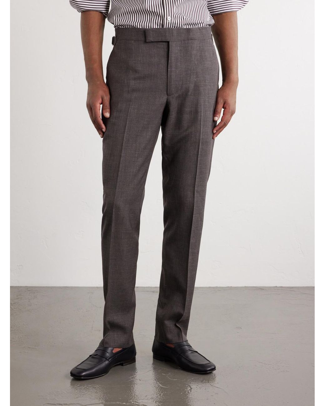 Thom Sweeney Gray Wool for men