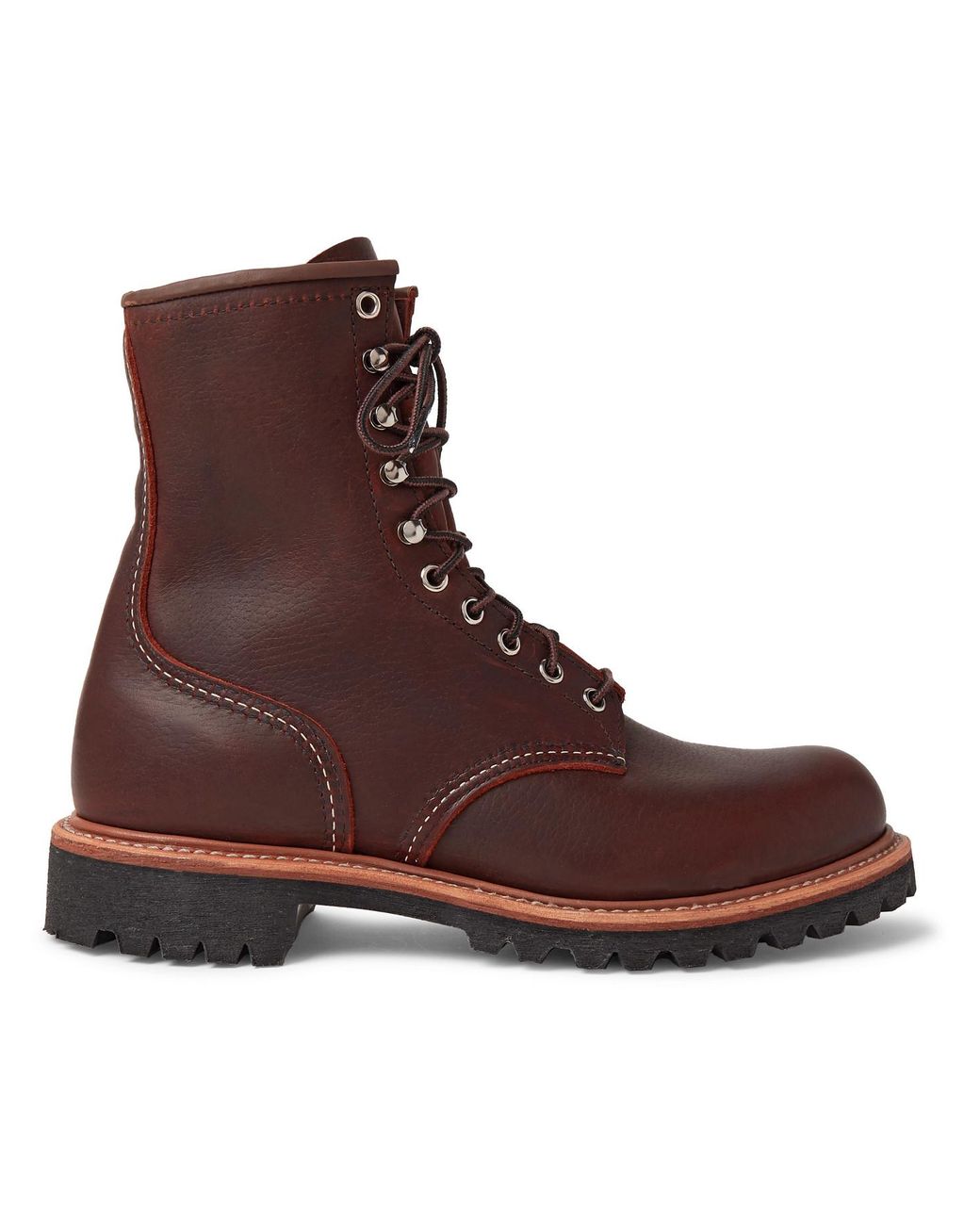 Red Wing 4585 Logger Leather Boots in Brown for Men | Lyst
