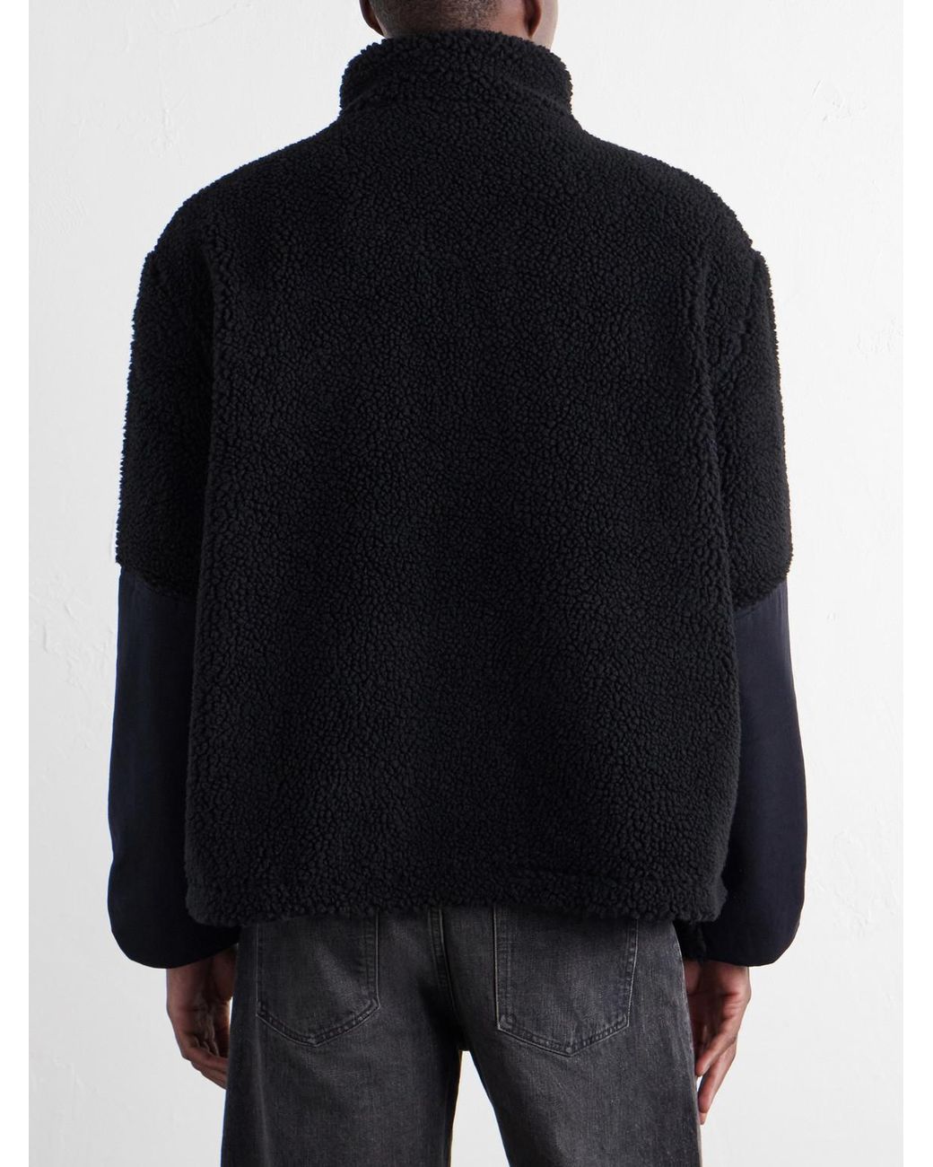 Canada Goose Black Harrier Fleece Jacket for men