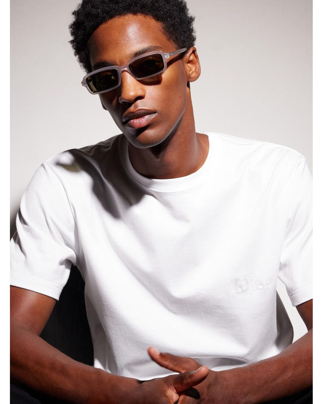 Dior Natural Diorsymbol S2I Square-Frame Acetate Sunglasses for men