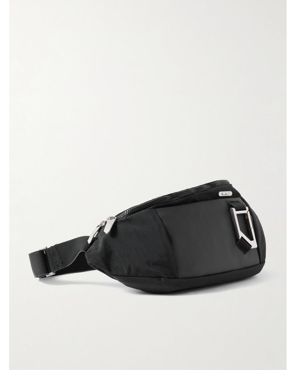 Db Journey Black Entour Sling 6L Ripstop And Coated-Canvas Belt Bag for men