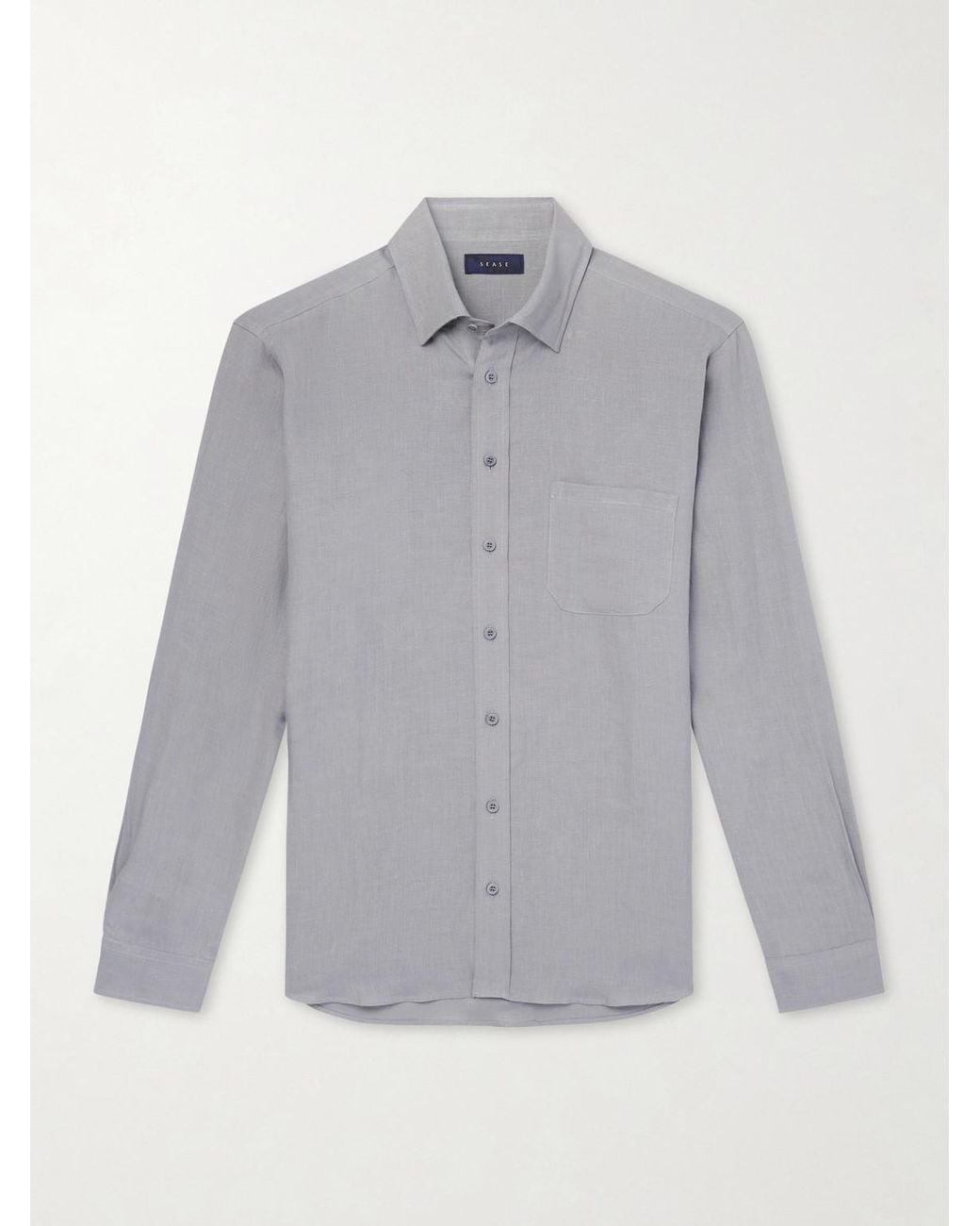 Sease Gray Hemp Shirt for men