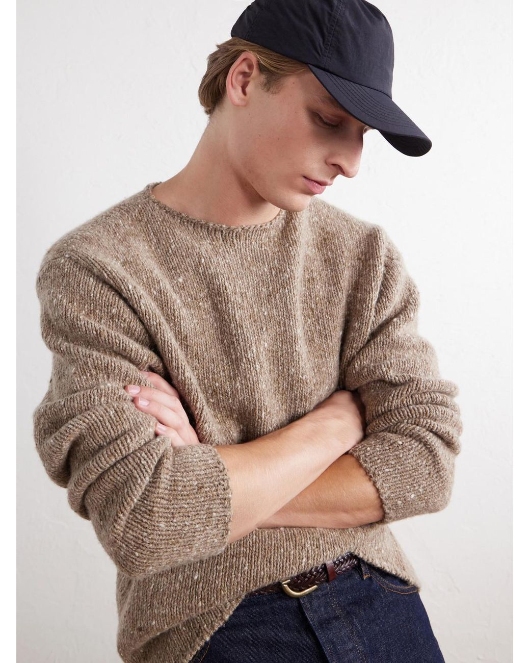 Frescobol Carioca Black Logo-Appliquéd Shell Baseball Cap for men