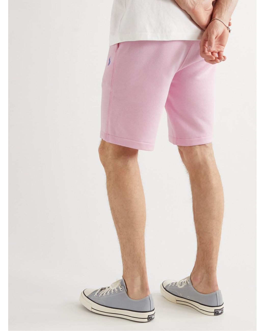 polo drawstring shorts