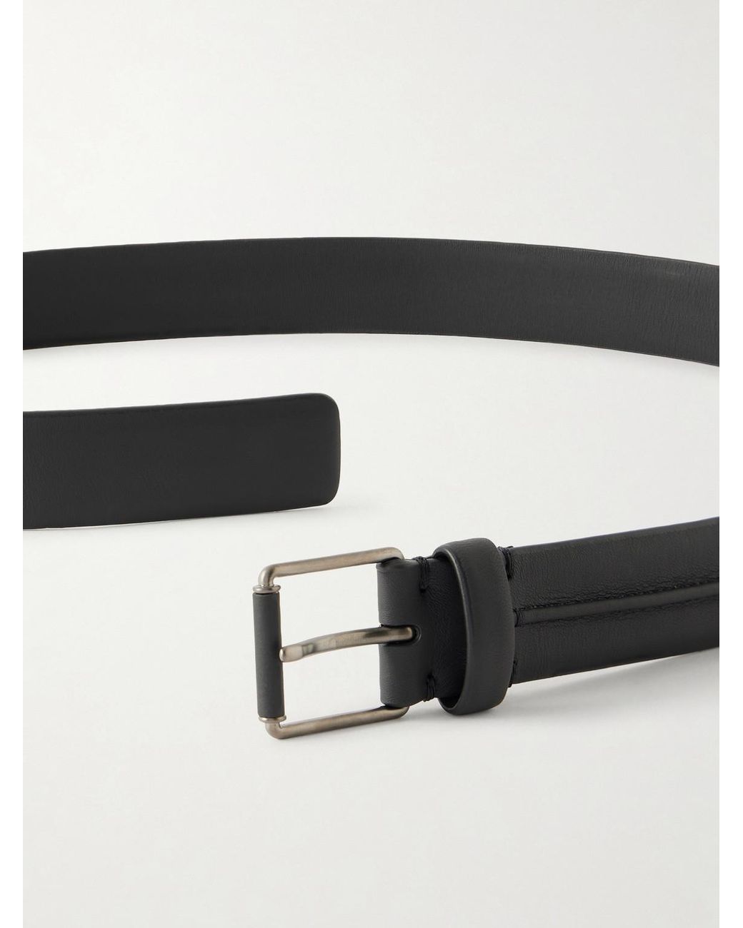 Cintura di Zegna in Black da Uomo