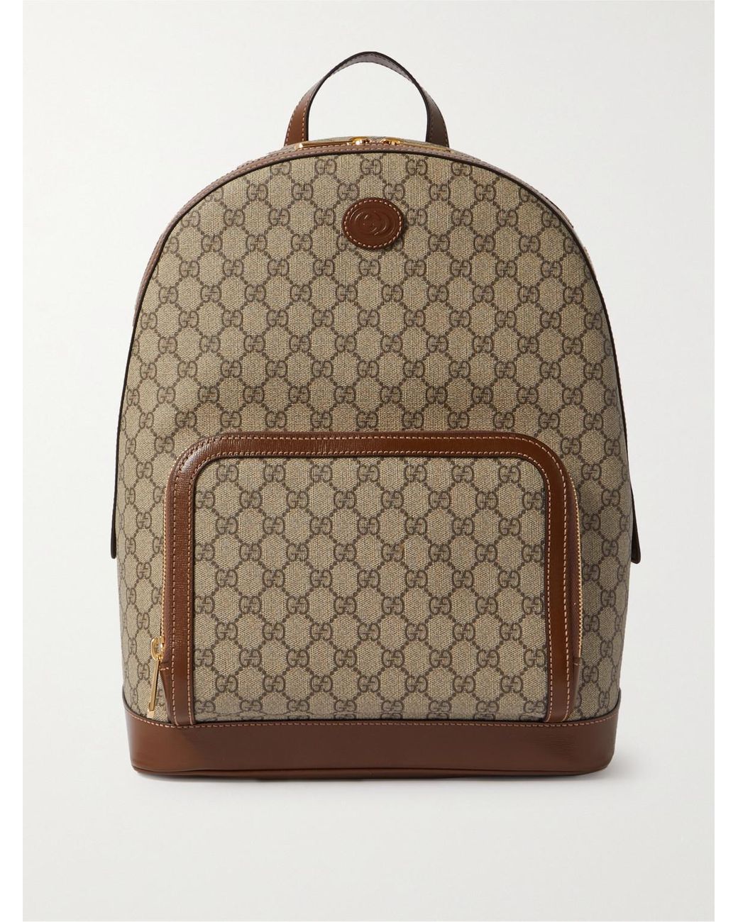Gucci vintage canvas backpack hotsell