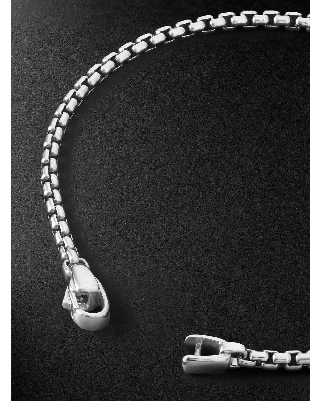 David Yurman Black Chain Bracelet for men