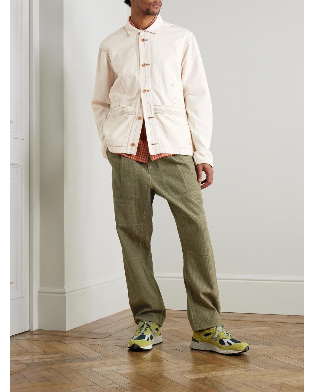 Folk Natural Anniversary Cotton-twill Jacket for men