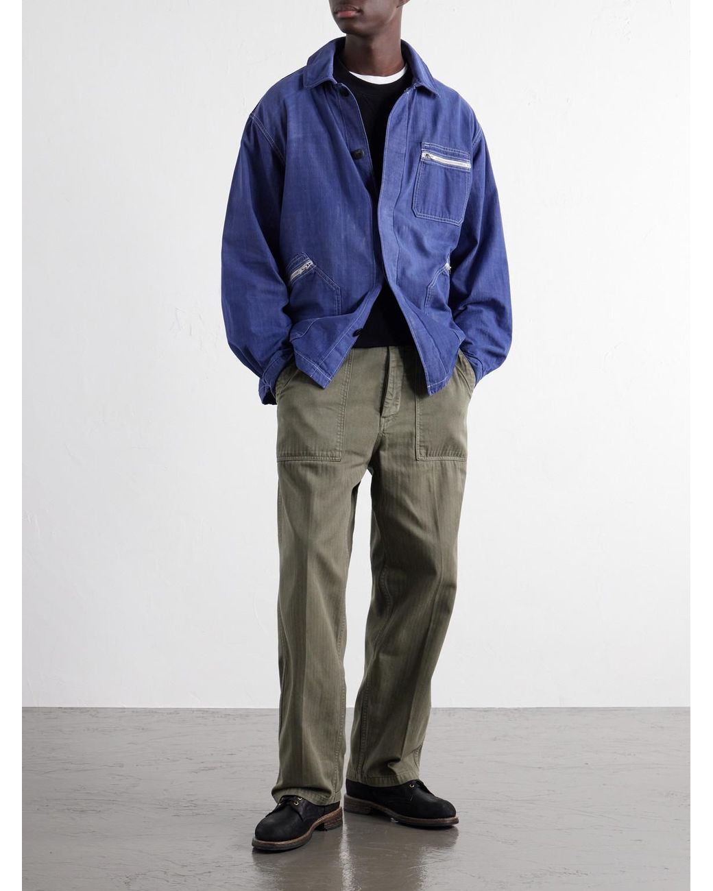 Visvim Blue Eclair Denim Jacket for men