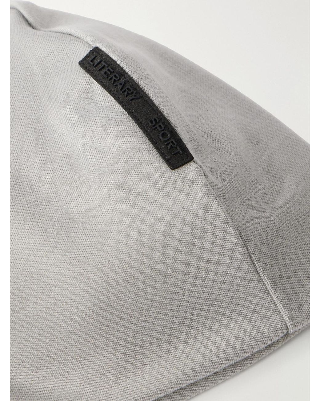 Literary Sport Gray Langston Merino Wool-Blend Beanie for men