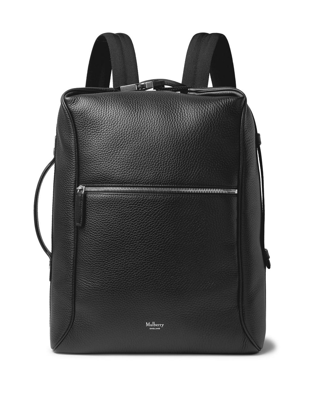 Mulberry Urban Full-grain Leather Backpack in Black for Men - Lyst