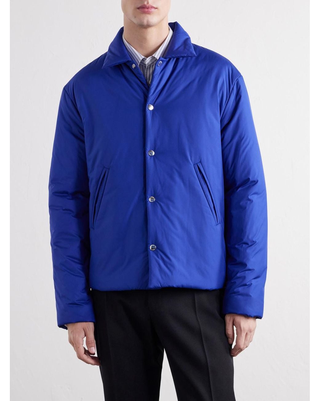 Totême Blue Liner Shell Jacket for men