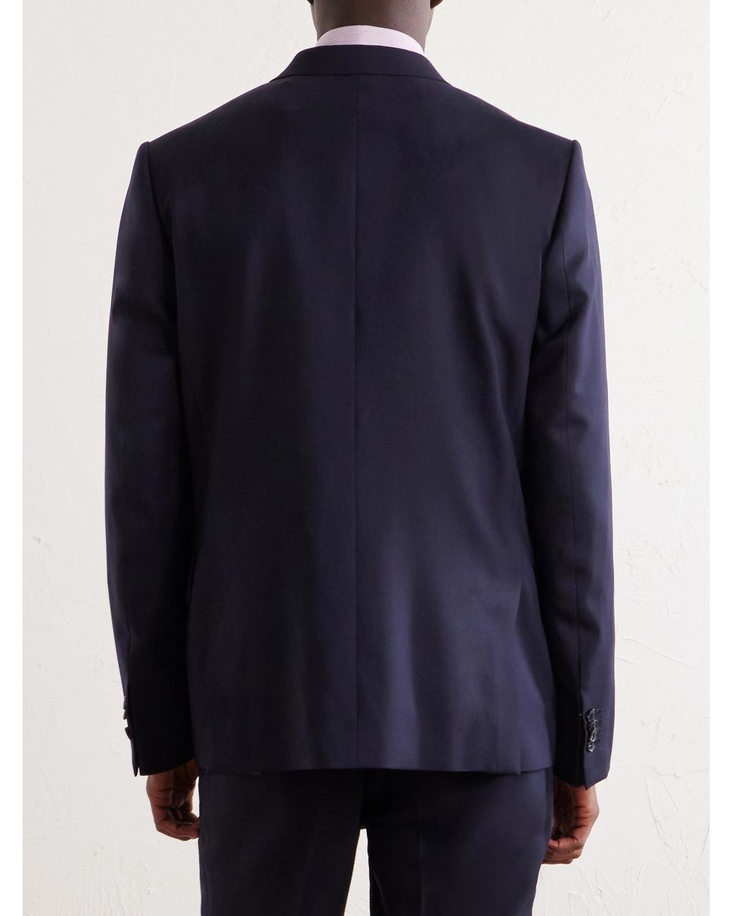 Paul Smith Blue Wool-Twill Suit Jacket for men