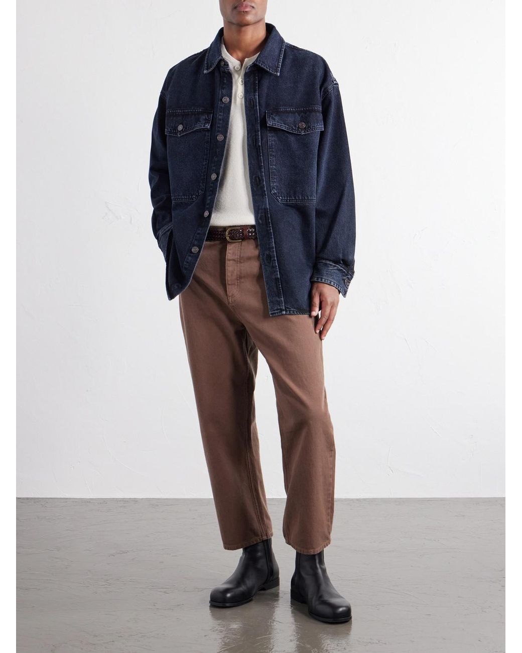 A Kind Of Guise Natural Terek Straight-Leg Jeans for men