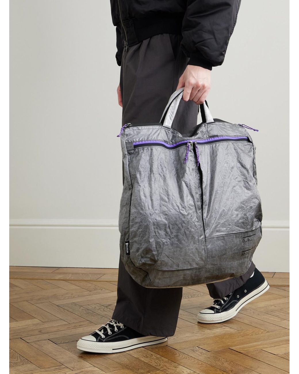 Db Journey Gray Weigh Lighter Helmet 32L Coated-Canvas Tote Bag for men