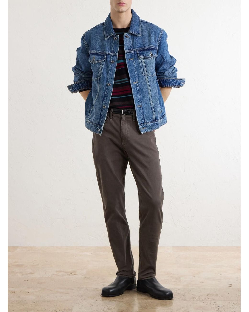 Rag & Bone Natural Fit 2 Slim-Fit Cotton-Blend Jeans for men
