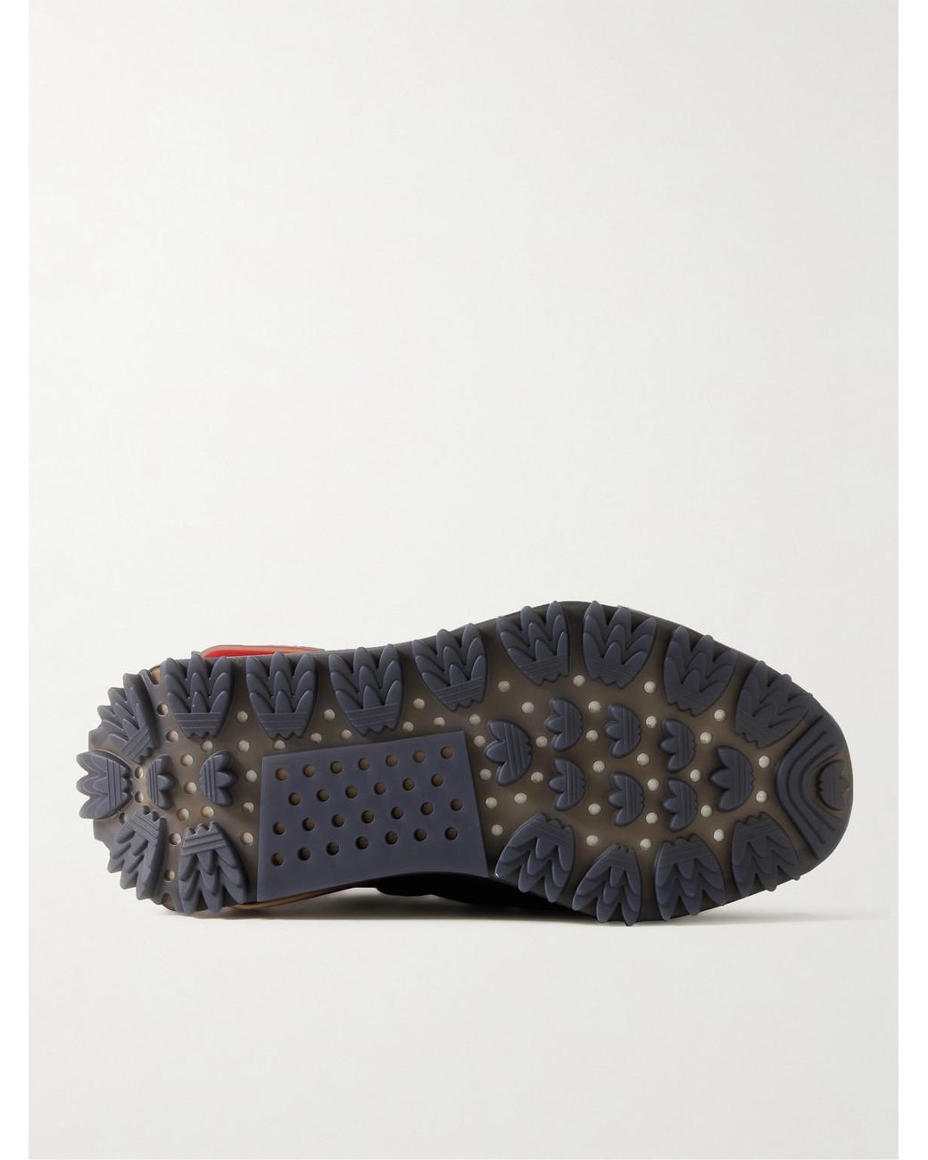 Moncler Genius Black Adidas Originals Nmd Runner Stretch Jersey-Trimmed Quilted Gore-Tex High-Top Sneakers for men