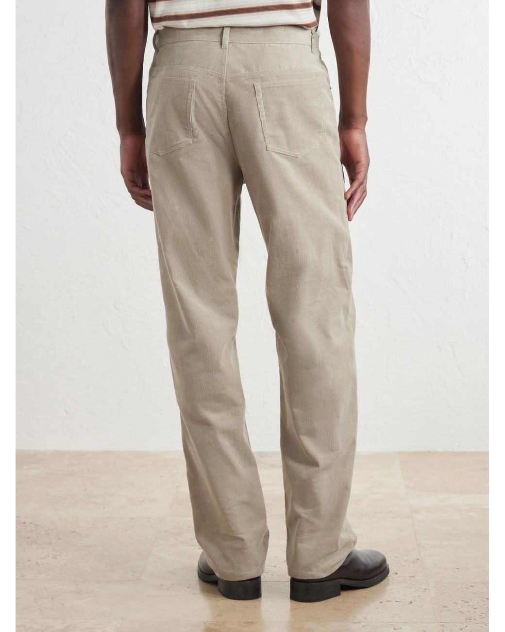 A.P.C. Natural Fairfax Straight-Leg Corduroy Jeans for men