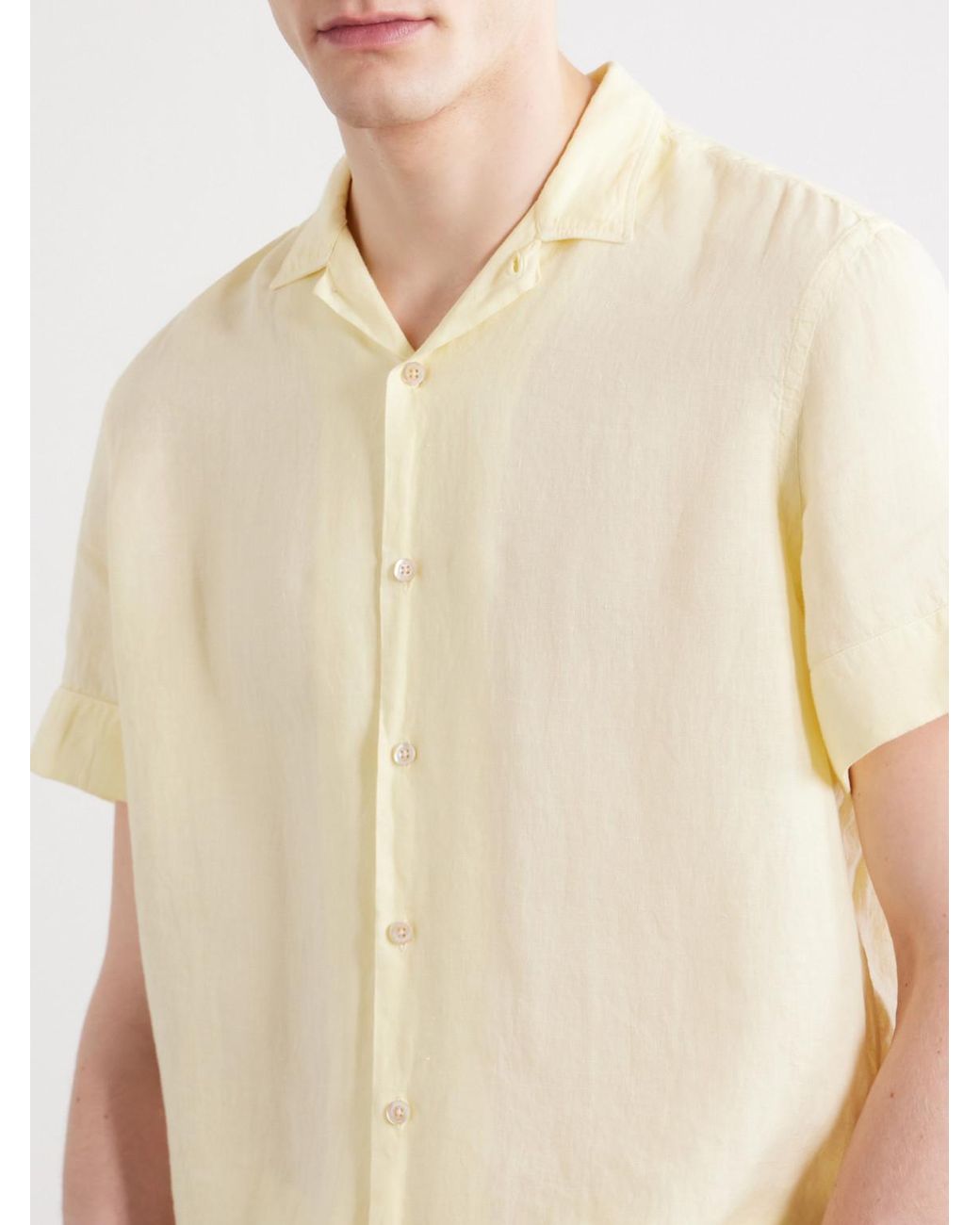 Boglioli Natural Linen Shirt for men