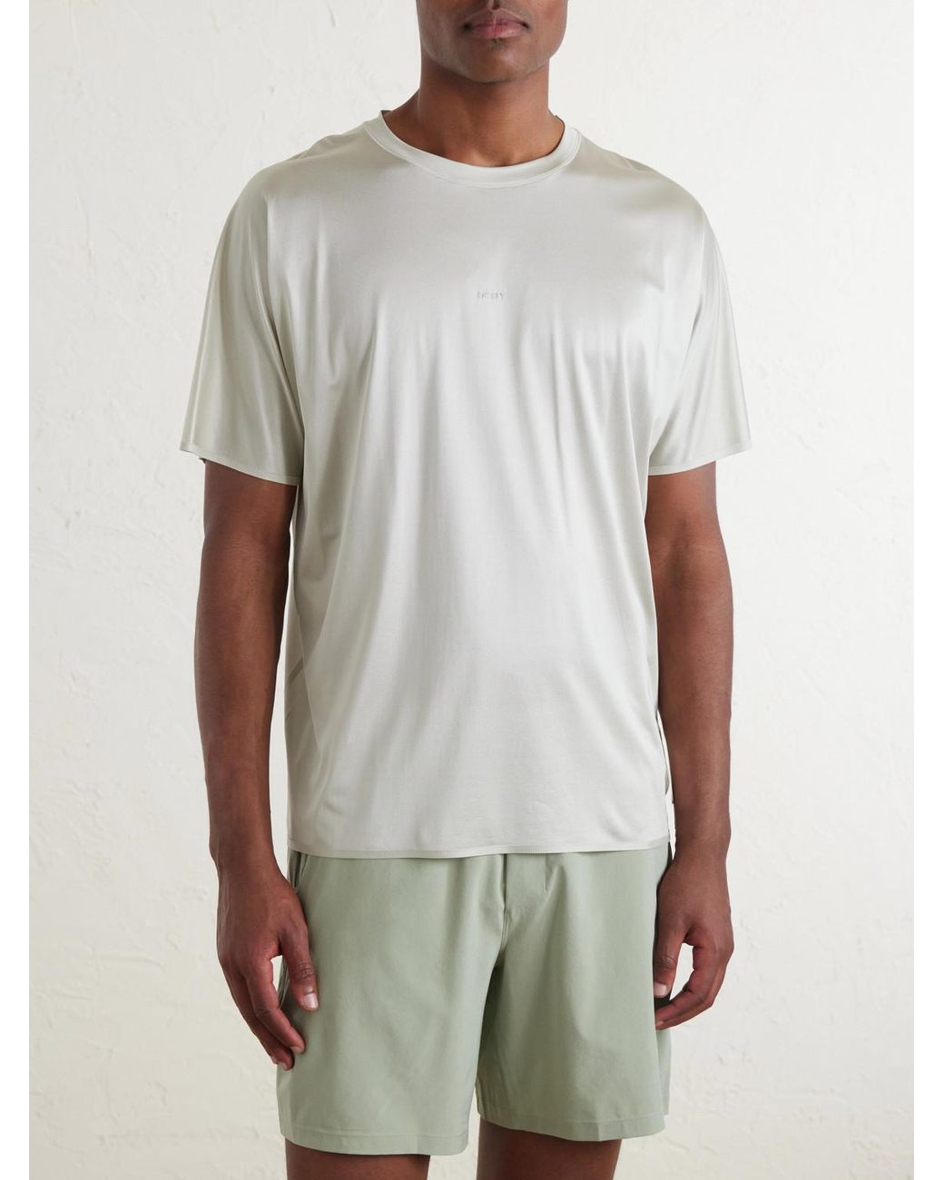 Satisfy White Heatcrush T‑Shirt for men