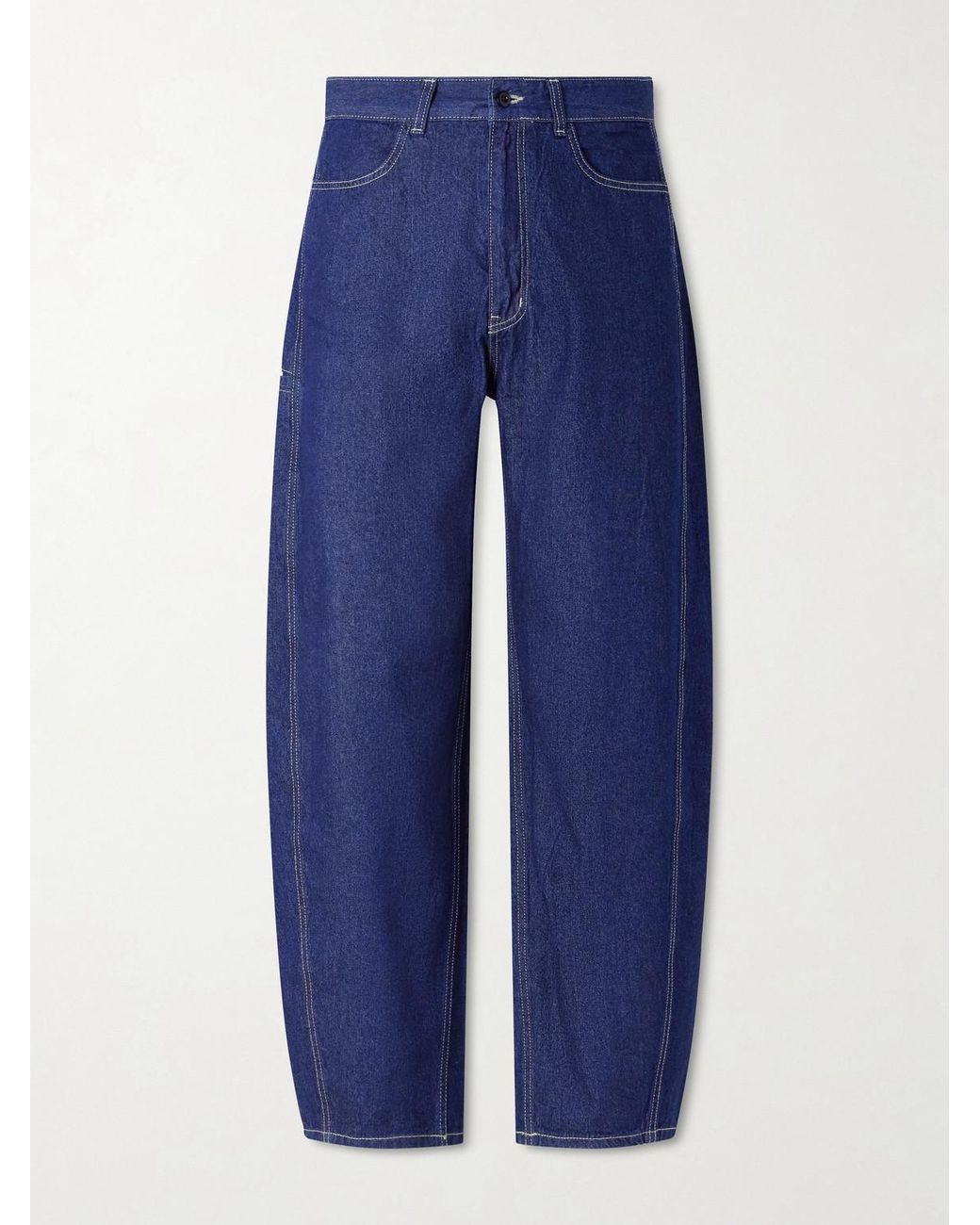 FRIZMWORKS Blue Wide-Leg Jeans for men