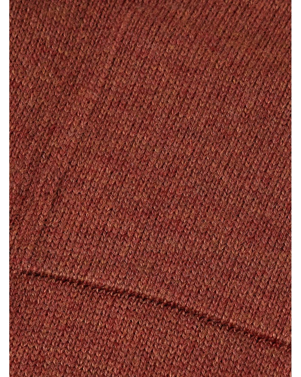 Inis Meáin Red Wool And Linen-blend Cardigan for men