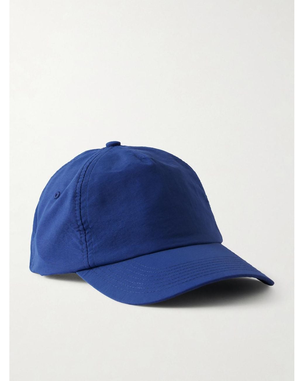 Frescobol Carioca Blue Fernando Logo-Embroidered Baseball Cap for men