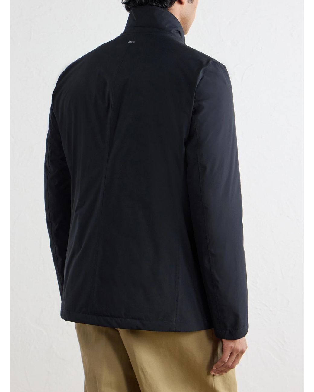 Herno Black Padded Down Jacket for men