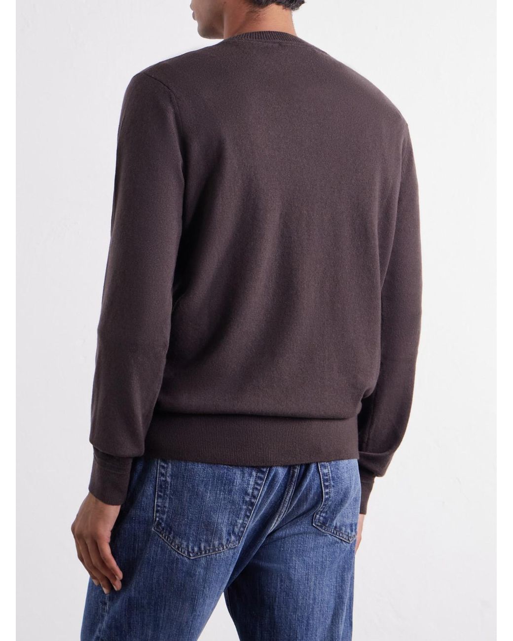 Mr P. Brown Curtis Cashmere Sweater for men
