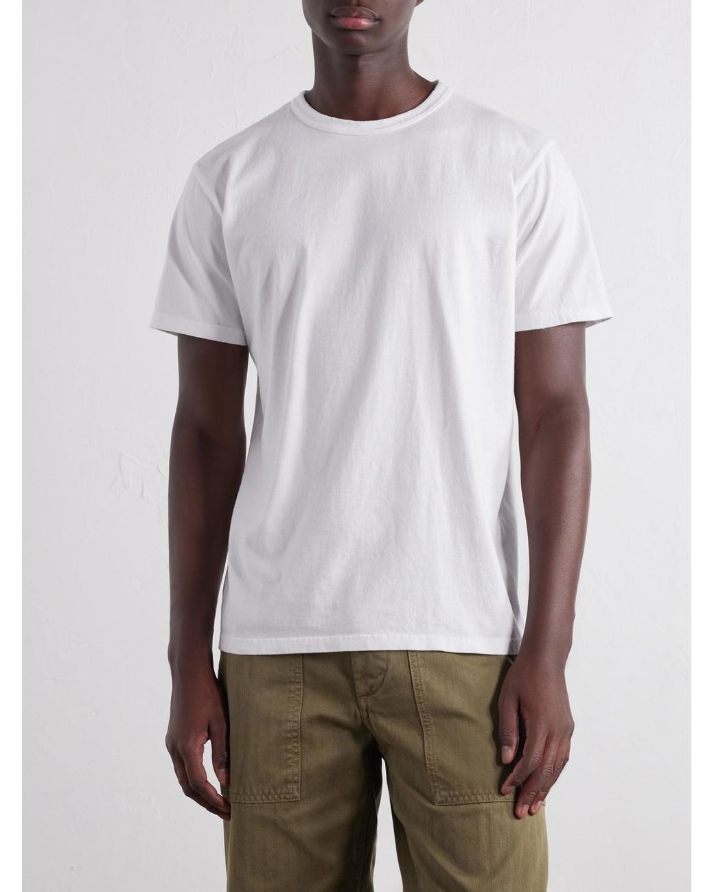Fortela White Set Of Two Cotton-Jersey T-Shirt for men