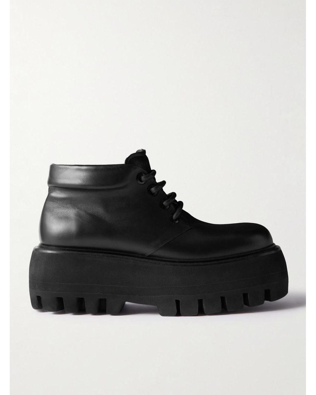 McQueen Black 70Mm Sofa Boots for men