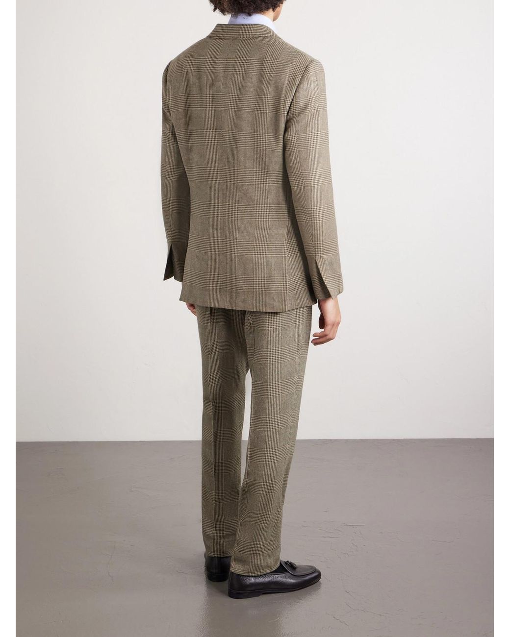 Ralph Lauren Natural Checked Silk for men