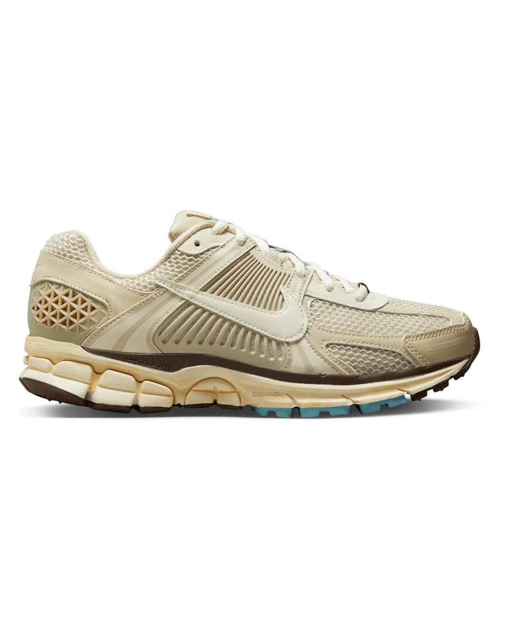 Nike Zoom 5 Faux Leather-trimmed Mesh Rubber in Natural for Men | Lyst