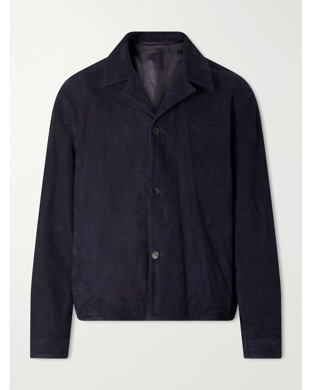 Mr P. Suede Jacket in Blue für Herren