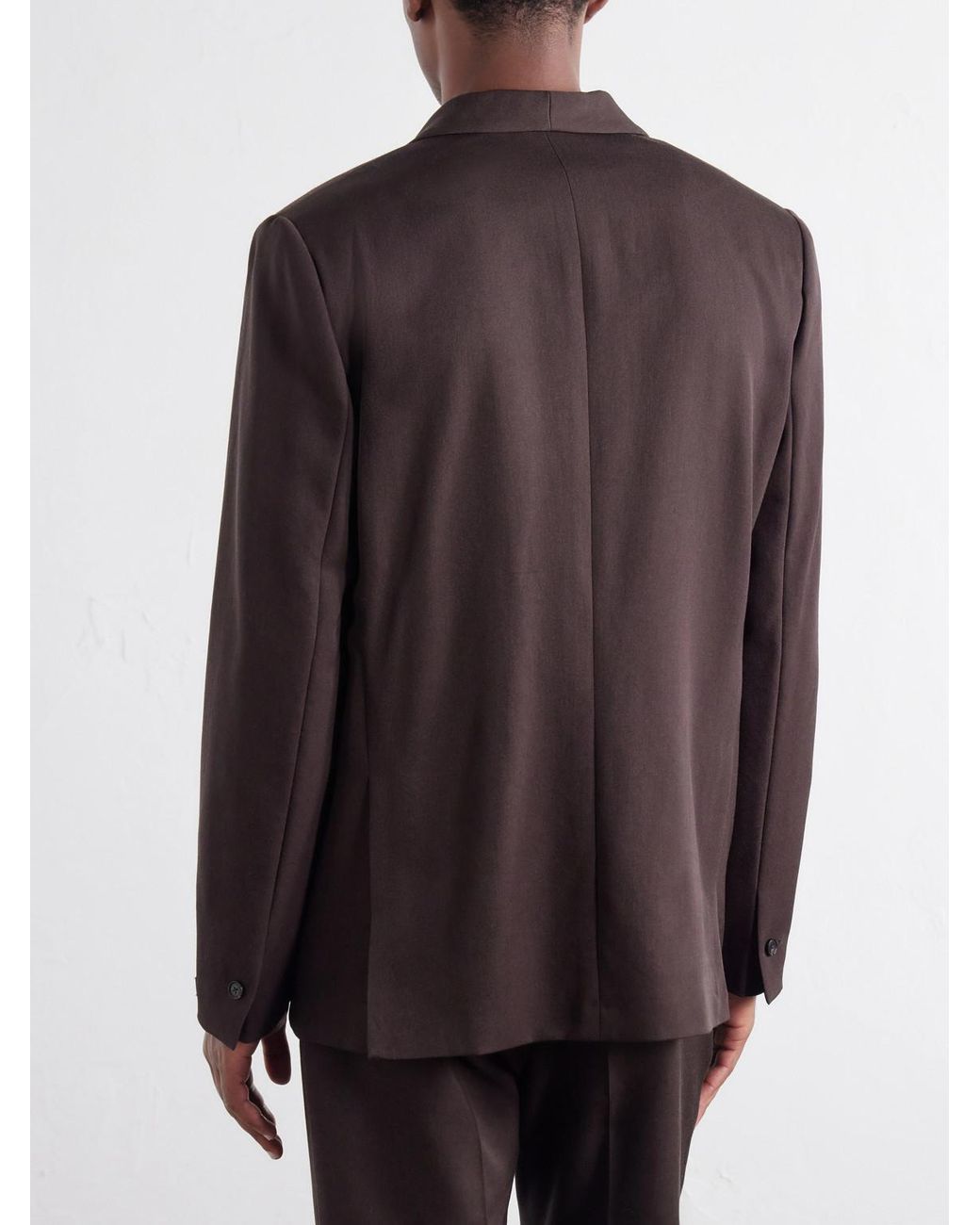 A Kind Of Guise Brown Shinji Virgin Wool Blazer for men