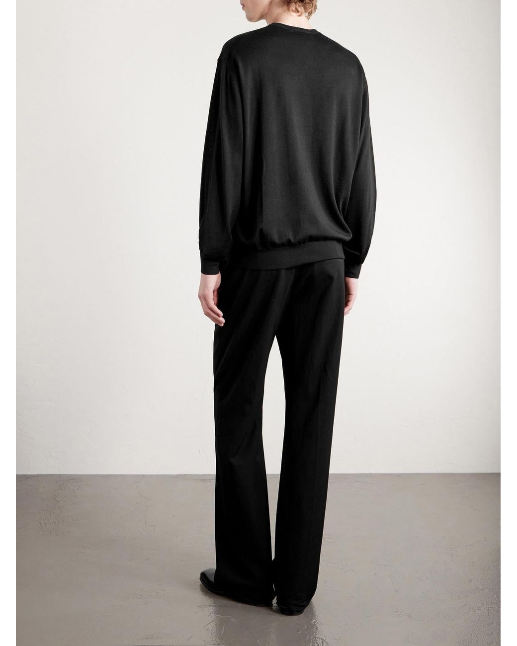 Tom Ford Black Cashmere Sweater for men