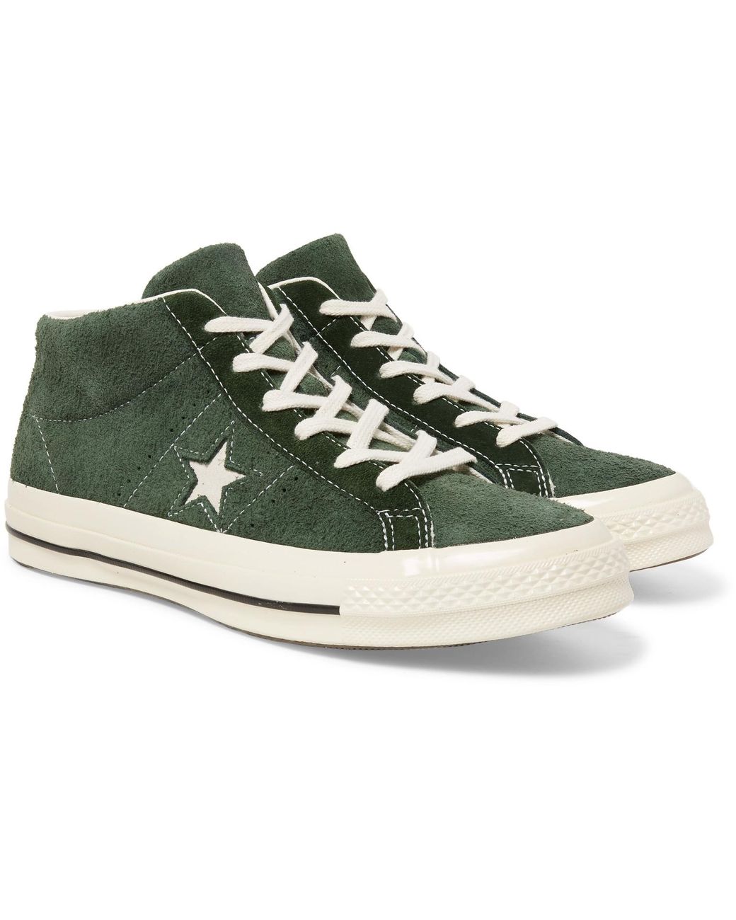 Converse 1974 One Star Suede Sneakers in Green for Men | Lyst