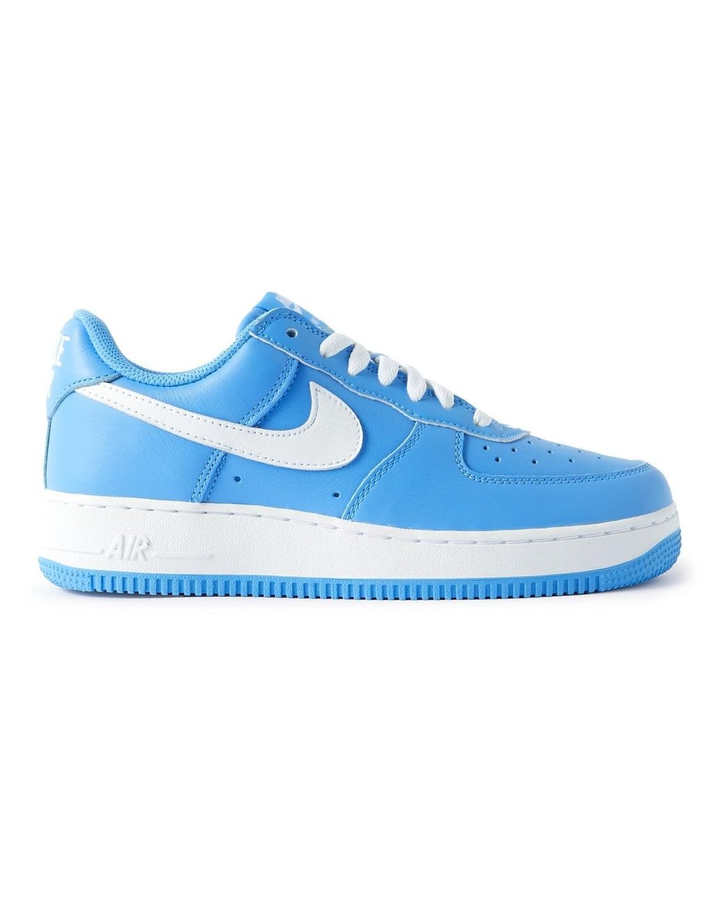 Nike Air Force 1 Low Leather Sneakers in Blue for Men | Lyst
