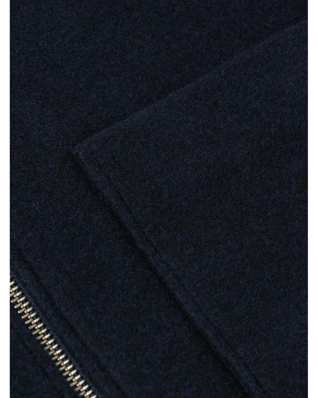 Gael 8267 Brushed Wool-Blend Jacket di NN07 in Blue da Uomo