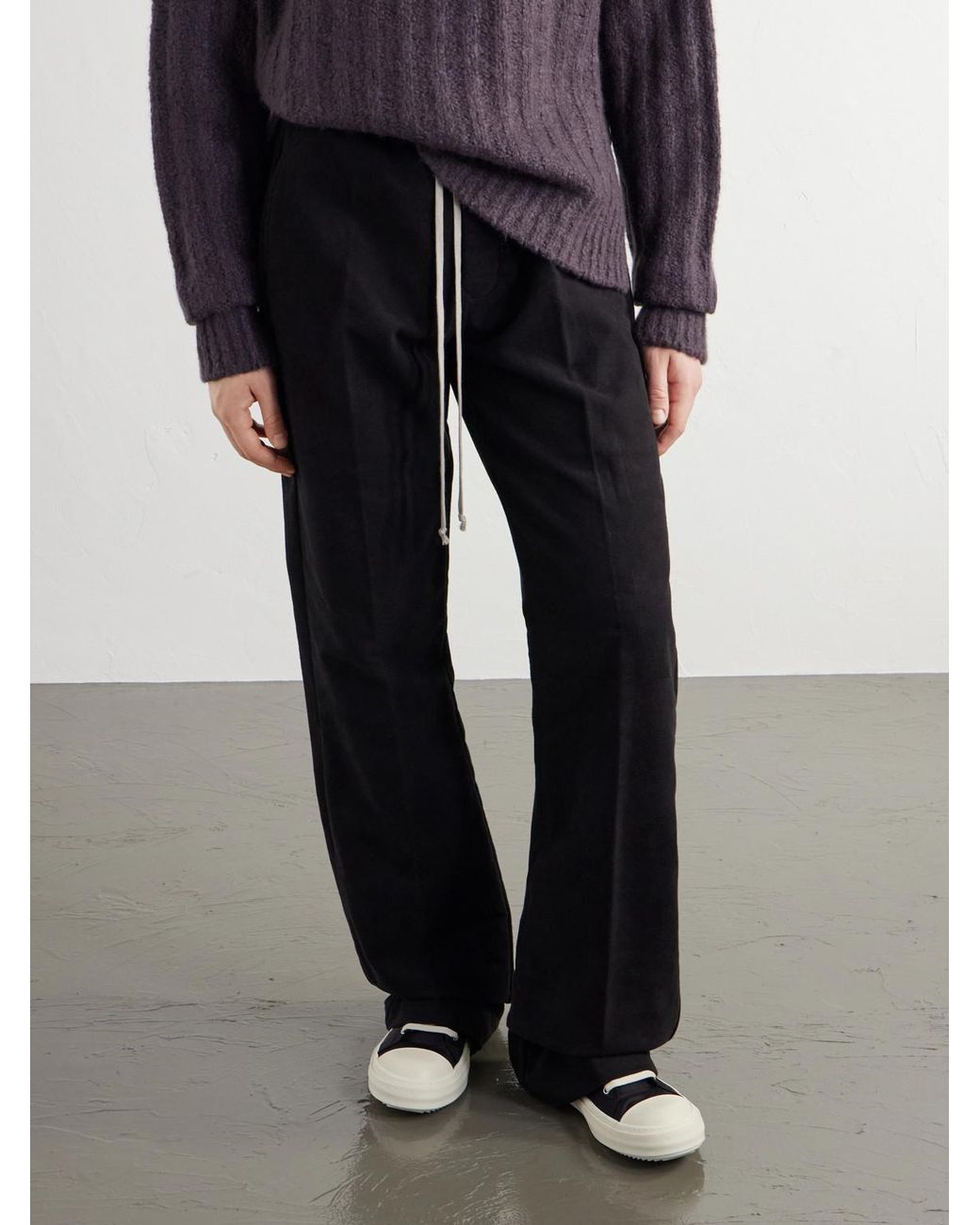 Rick Owens White Tower Shell Sneakers for men