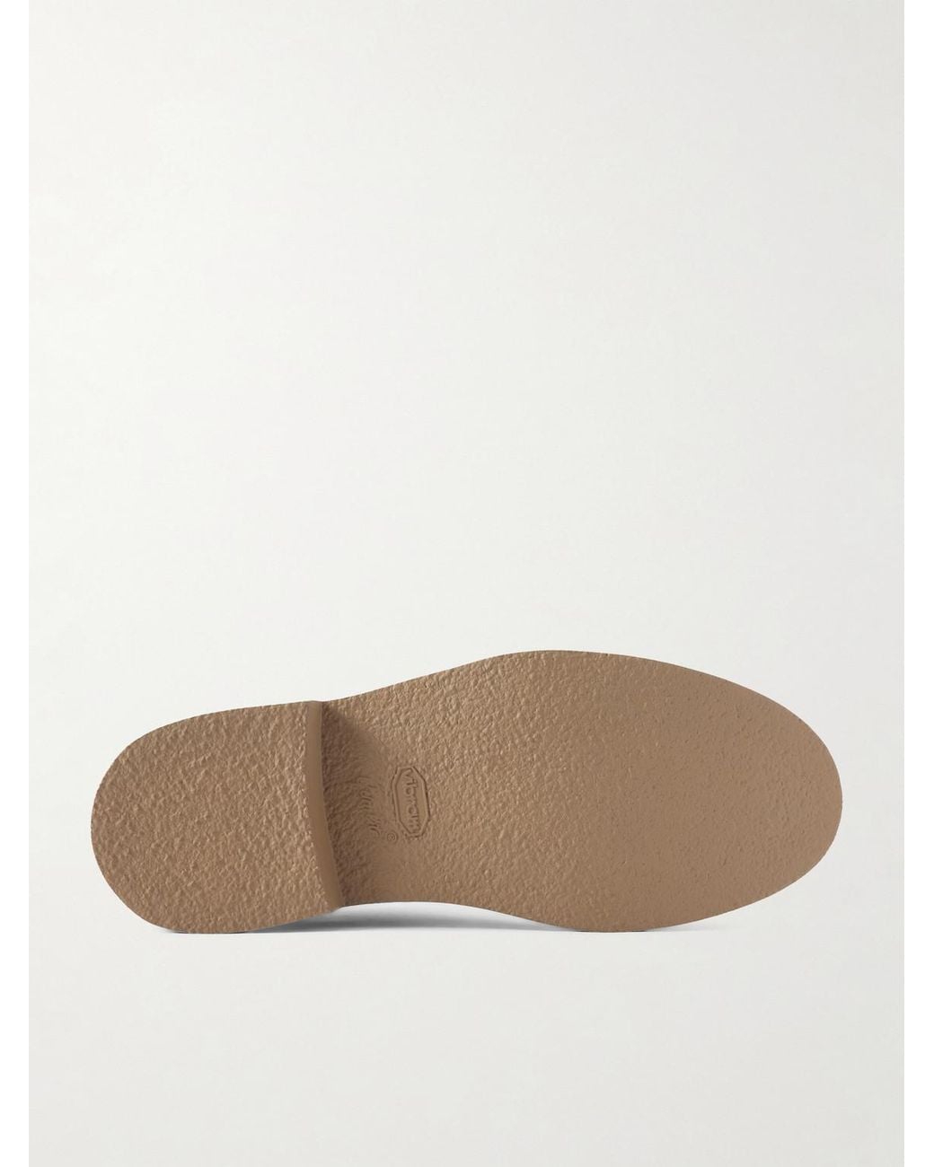 Mr P. Blue Suede Desert Boots for men
