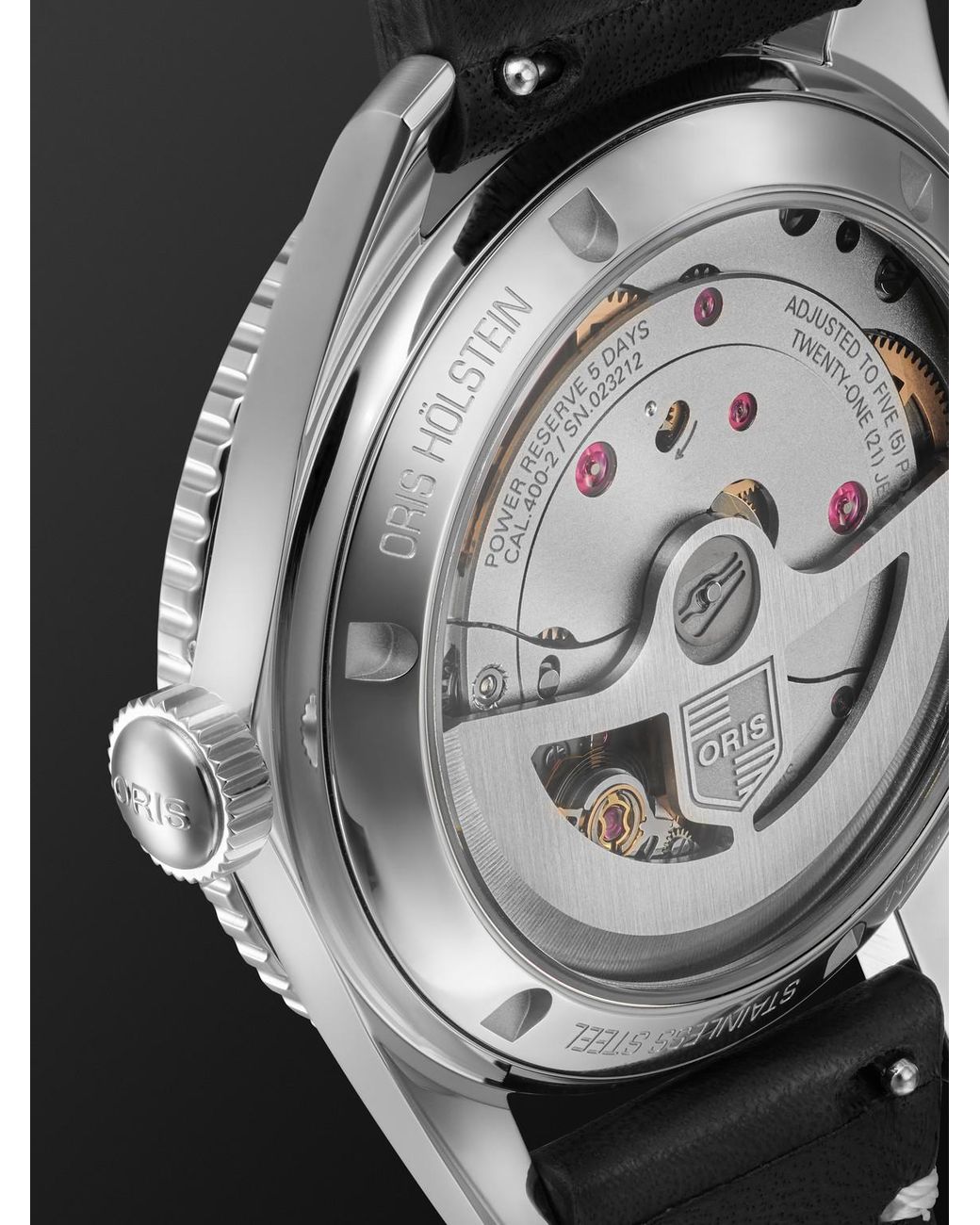 Oris Black Divers Sixty-five Automatic Stainless Steel Watch, Ref. 01 400 7772 4054-07 5 20 82 for men