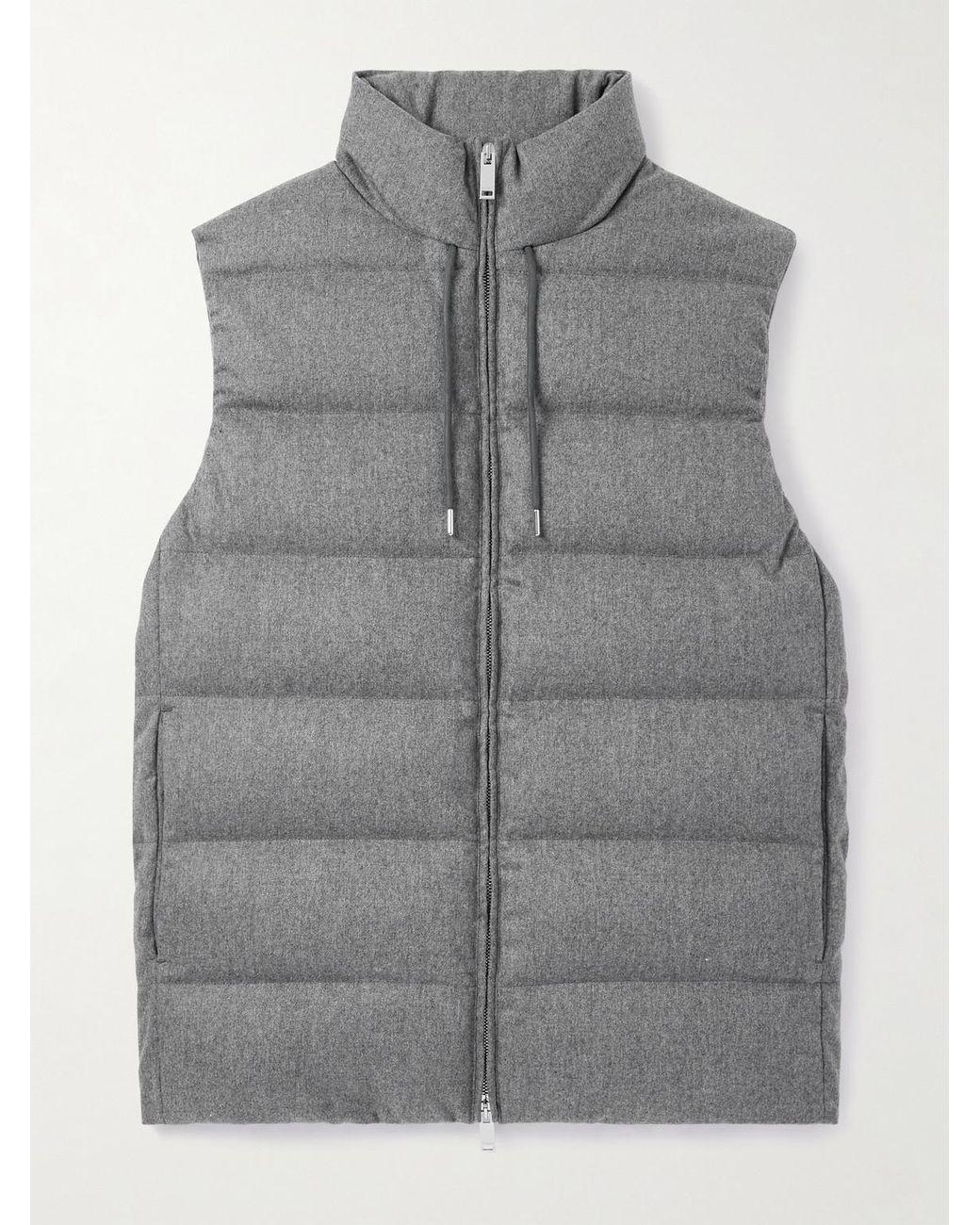 Blend In Slowear Incotex Montedoro Slim-fit Quilted Wool And Cashmere-blend Down ...
